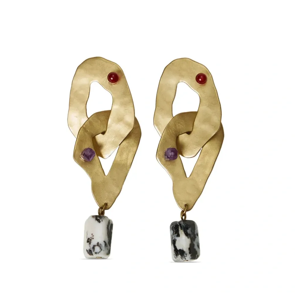 Цепочные серьги