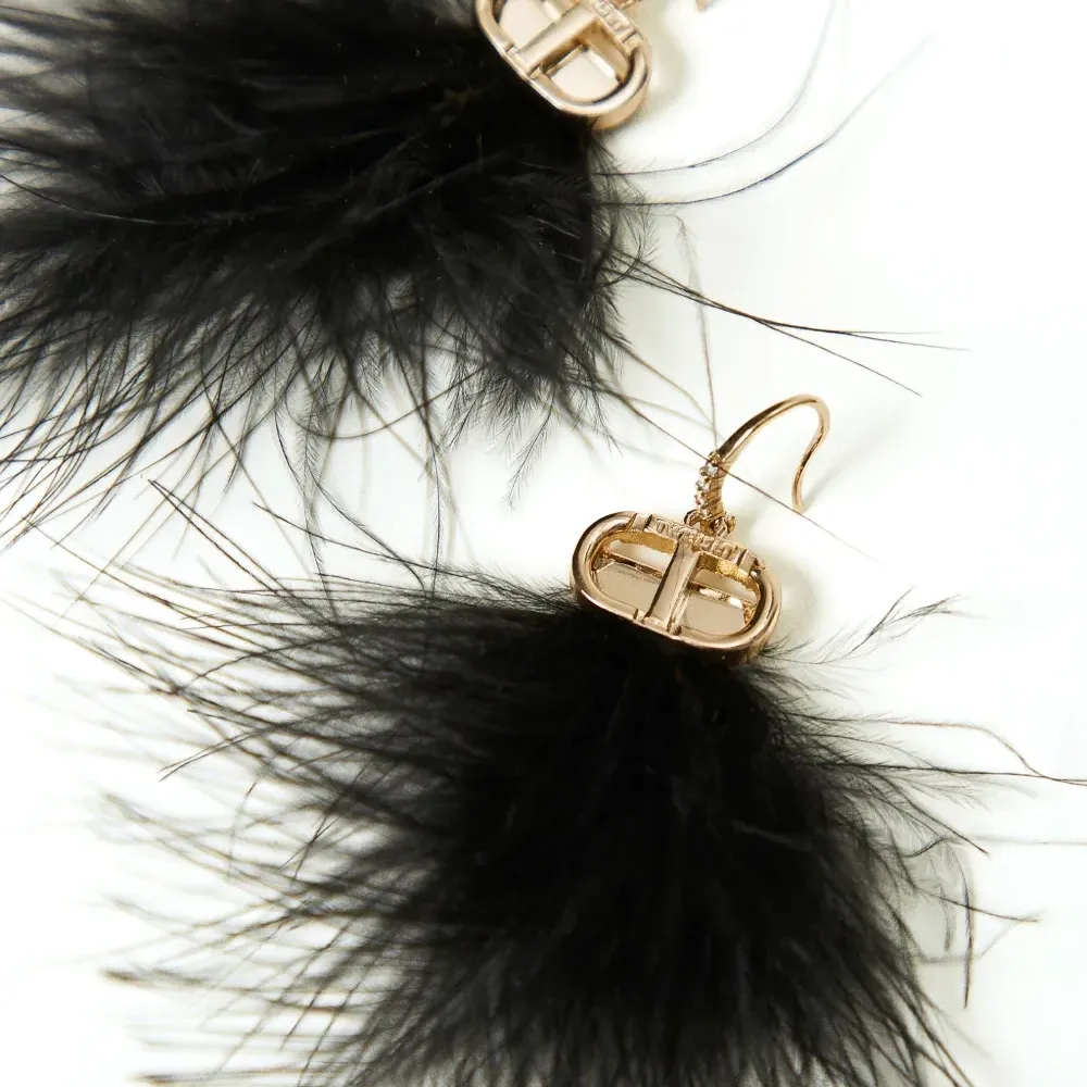 Серьги Feathers Oval T