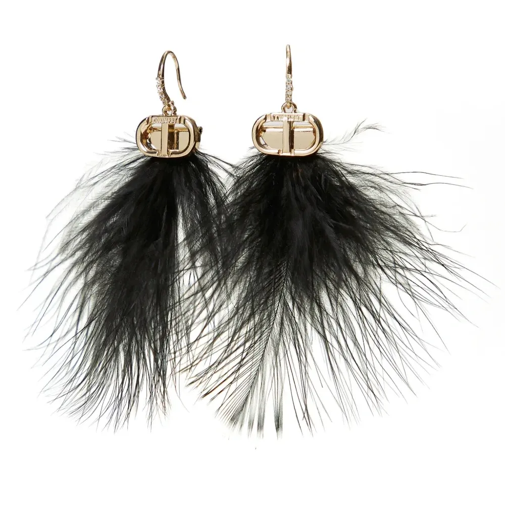 Серьги Feathers Oval T