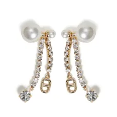 Серьги с кристаллами