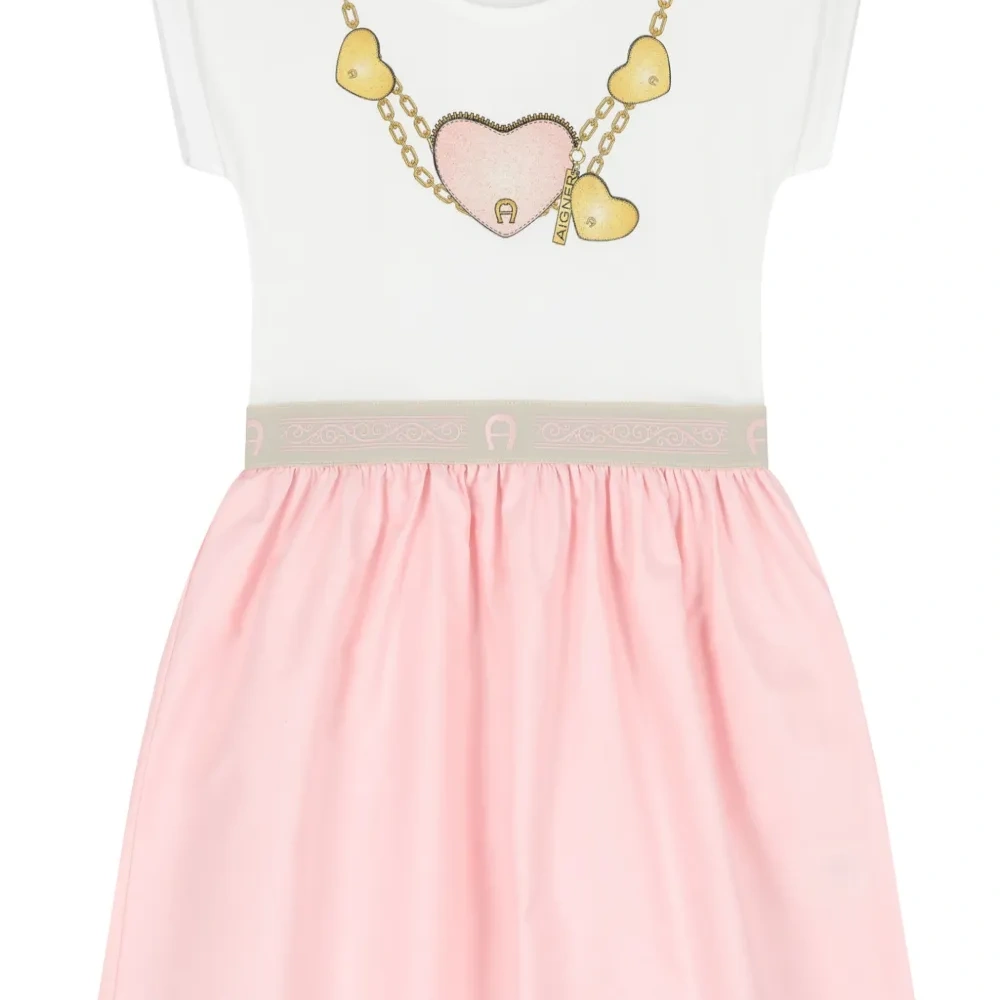 Платье с принтом