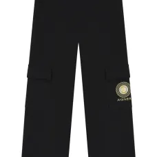 Брюки прямого кроя с логотипом