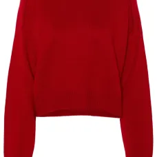 Свитер с вышитым логотипом