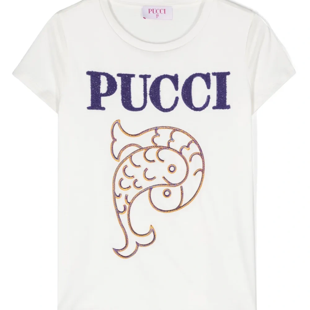 Футболка с махровым логотипом