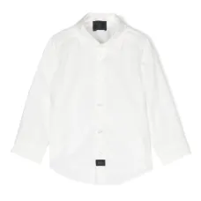 Рубашка с нашивкой-логотипом