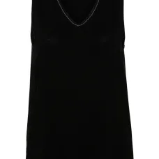 Топ с V-образным вырезом