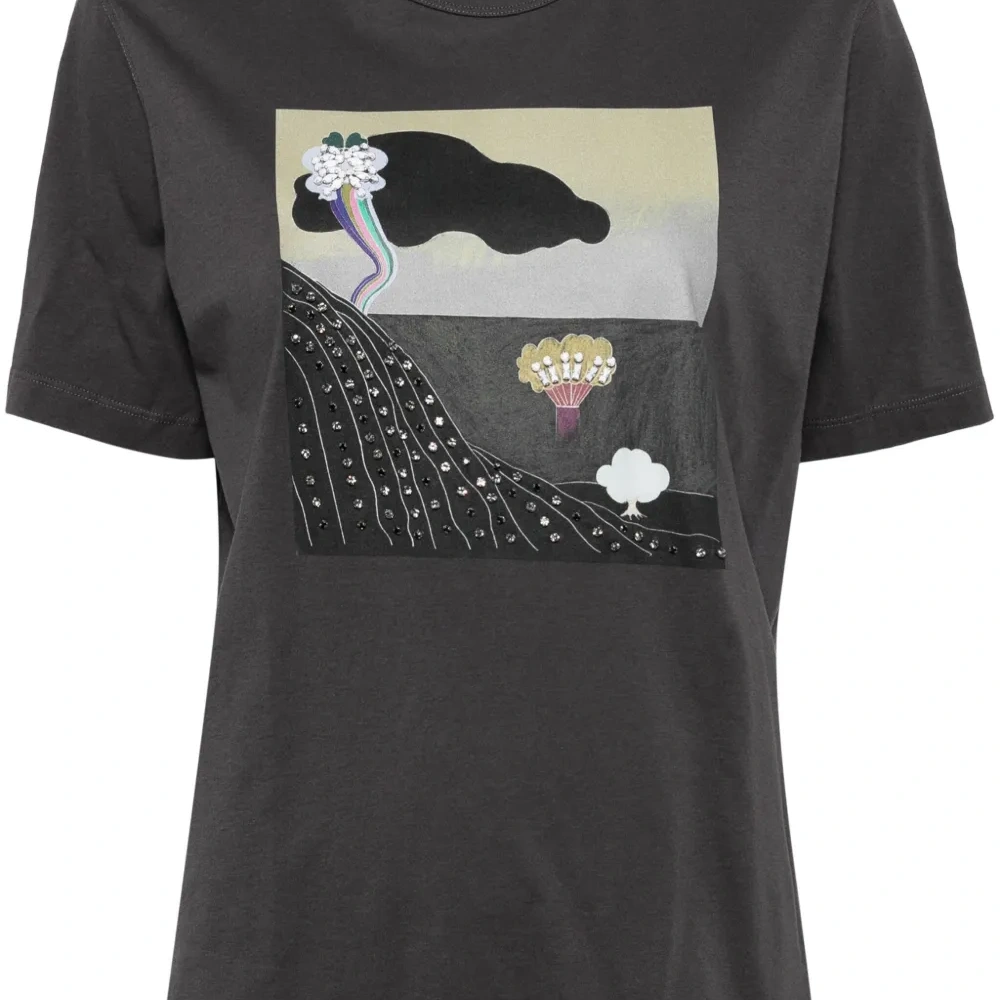 Футболка с принтом