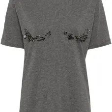 футболка с кристаллами