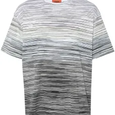 Полосатая футболка с логотипом Полосатая футболка с логотипом