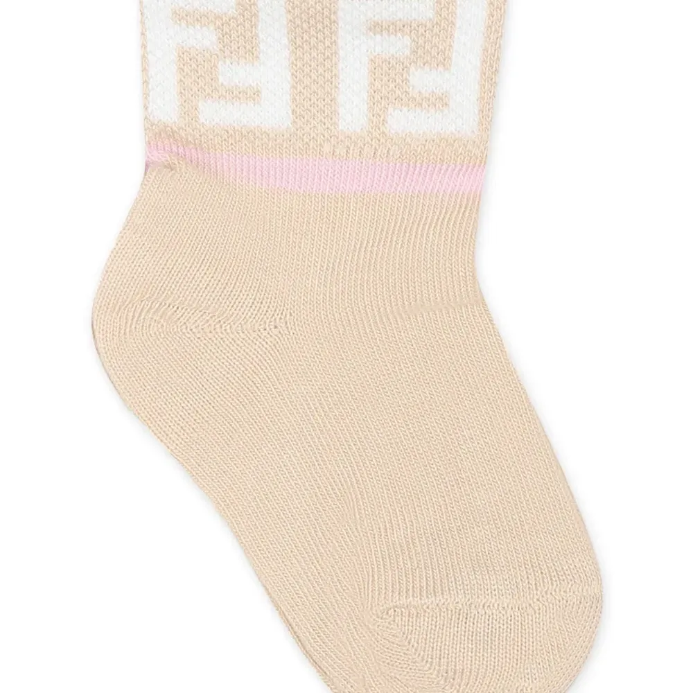 комплект из пяти пар носков с вышитым логотипом