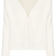 Кардиган с брошью