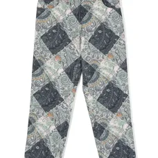 Брюки с принтом