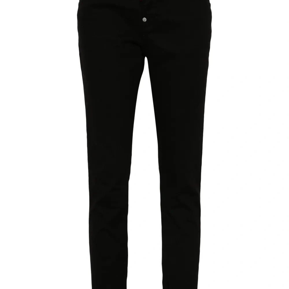 Джинсы скинни с нашивкой-логотипом