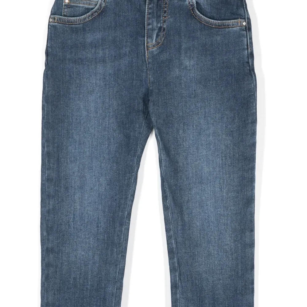 Джинсы с логотипом