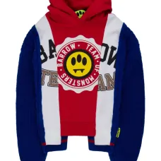 Худи в технике пэчворк