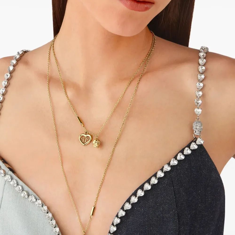 Колье с кристаллами