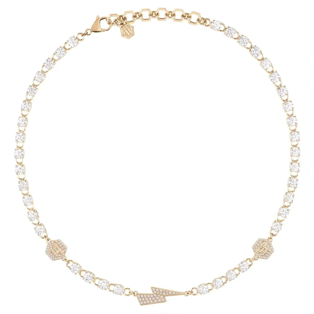 Колье с кристаллами Колье с кристаллами