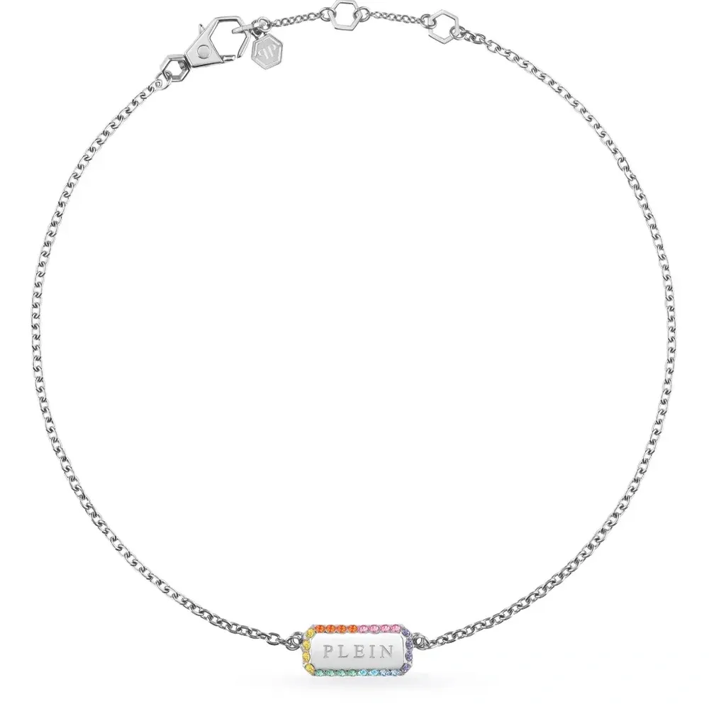 Колье с кристаллами