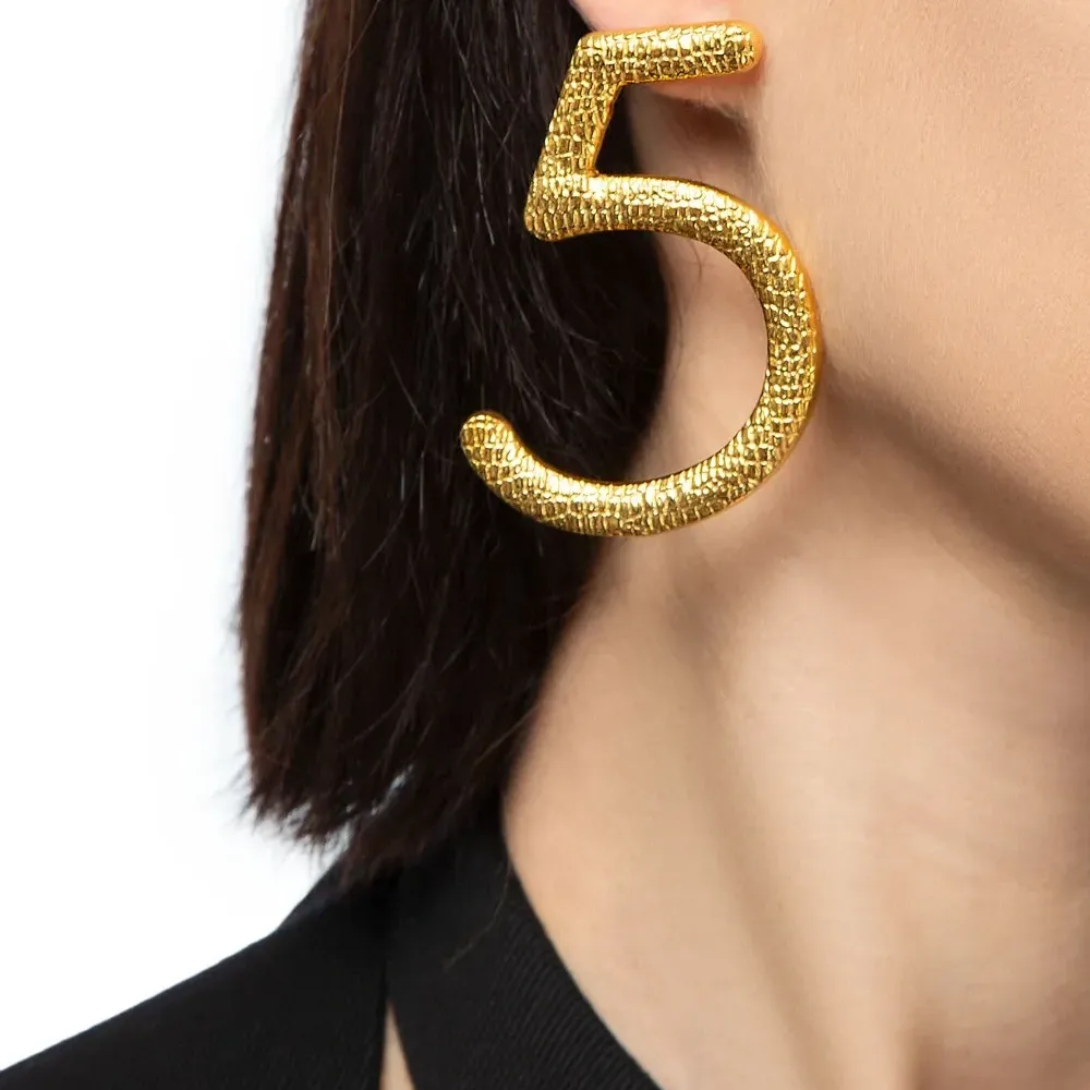 Серьги Number 5