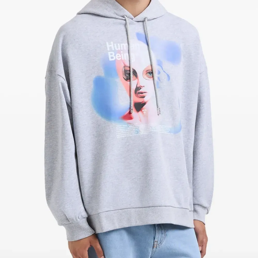 Худи с графичным принтом