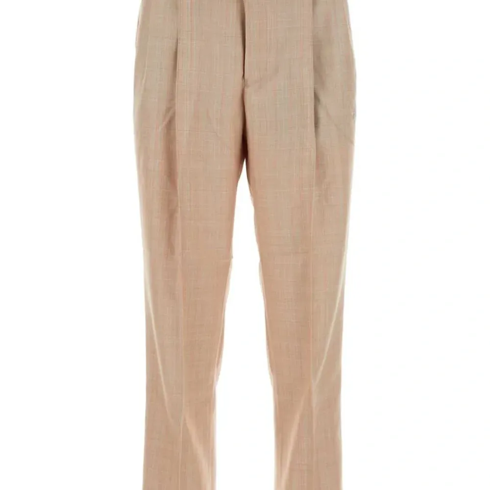 Зауженные брюки с завышенной талией