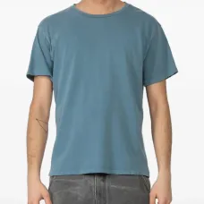 Футболка с круглым вырезом и короткими рукавами