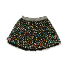 Юбка из тюля с принтом