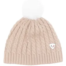 Шапка бини фактурной вязки