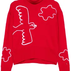 Свитер с высоким воротником из коллаборации с JCC