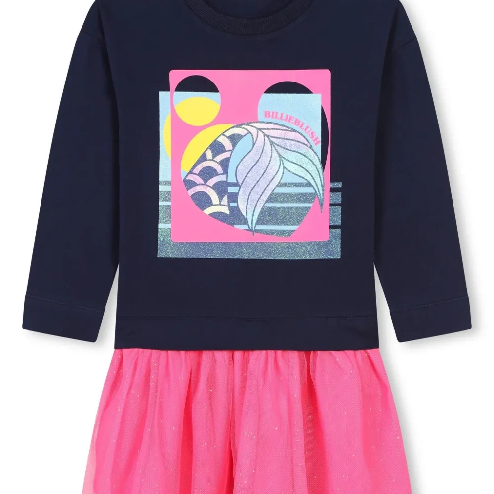 Платье с логотипом