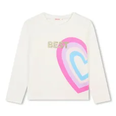 Комплект из двух футболок с пайетками