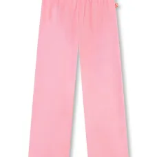 Бархатные спортивные брюки с логотипом