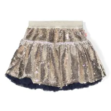 Юбка мини с пайетками