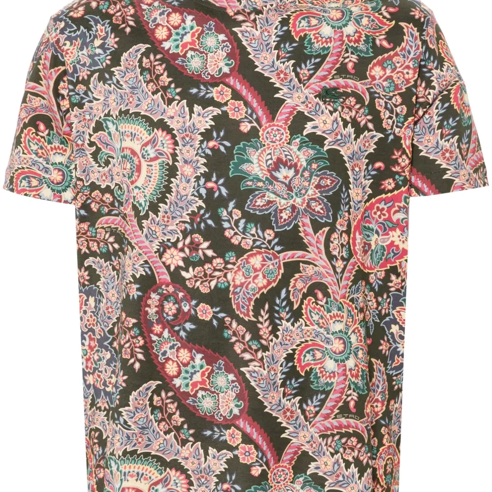 Футболка с принтом пейсли