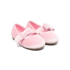 Балетки с бантом