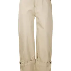 Джинсы с нашивкой-логотипом