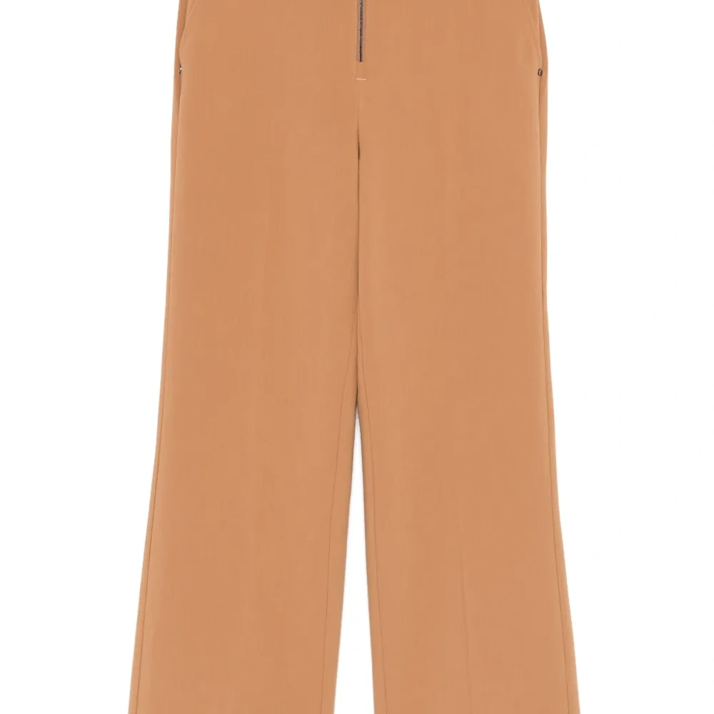 Брюки широкого кроя