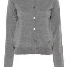 Меланжевый кардиган