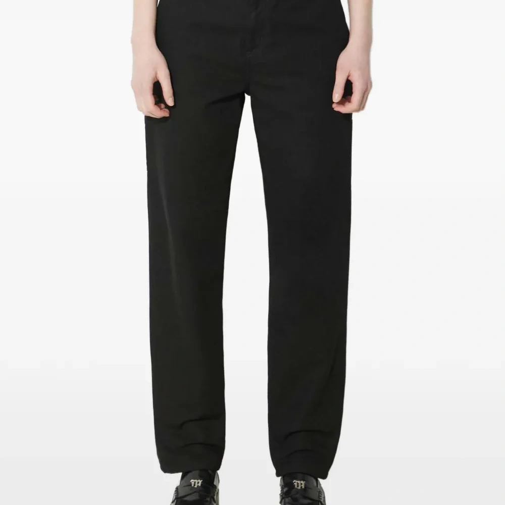 Брюки с нашивкой-логотипом