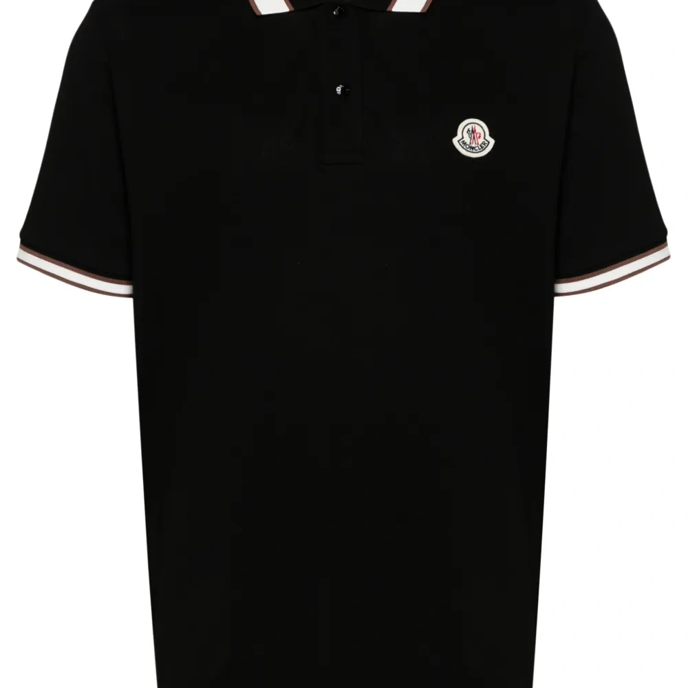 Рубашка поло с нашивкой-логотипом