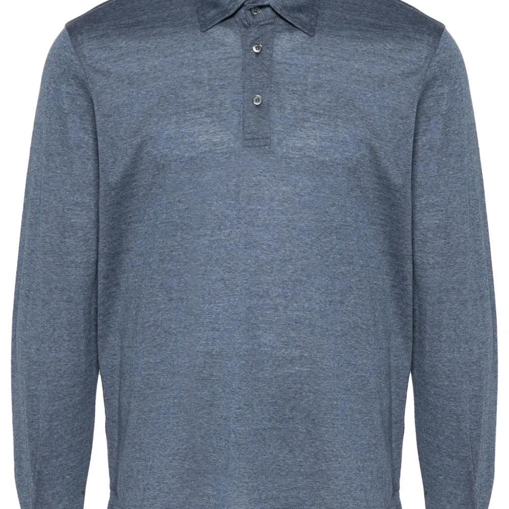 Шерстяная рубашка поло