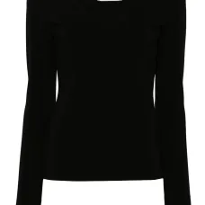 Топ с V-образным вырезом