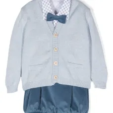 Вельветовый комплект для новорожденного