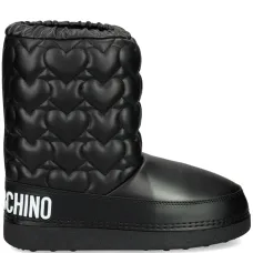 Дутые ботинки с логотипом