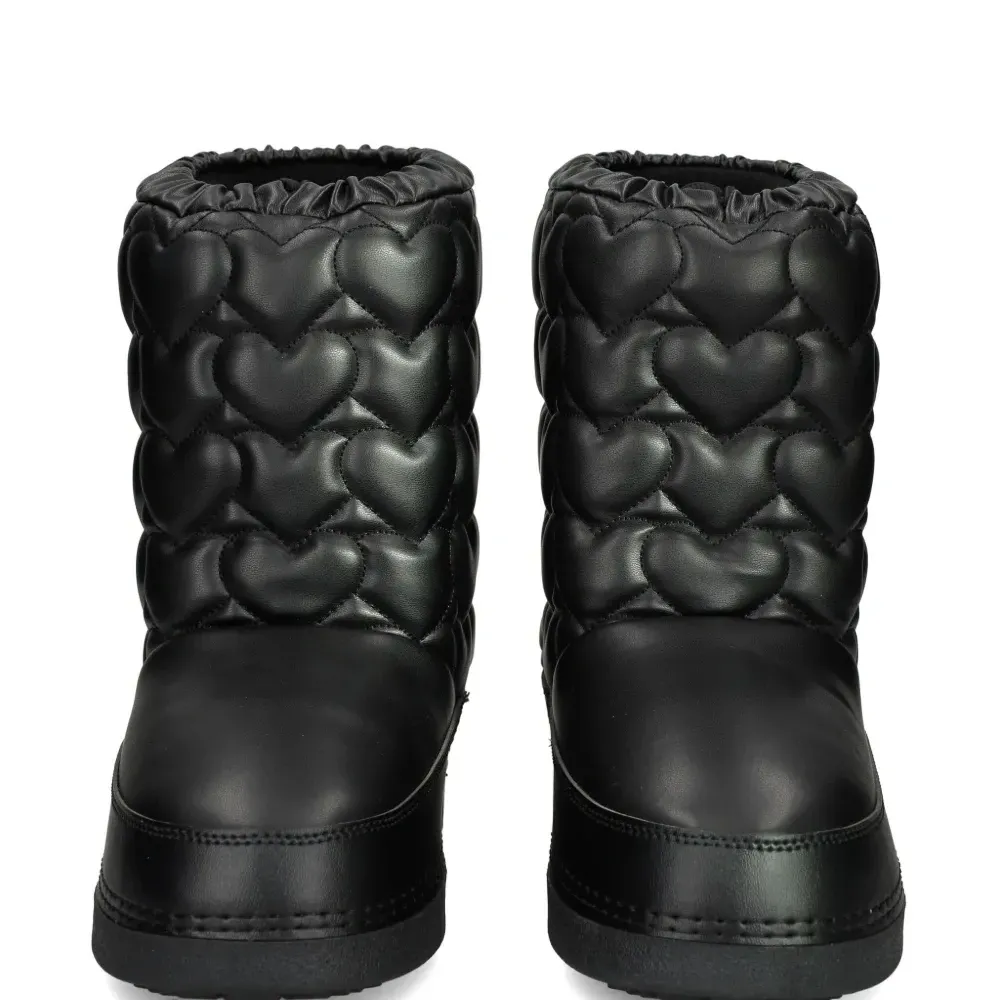 Дутые ботинки с логотипом