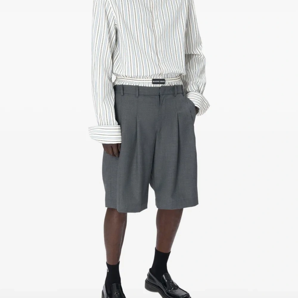 поплиновая рубашка Regenerated в полоску