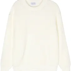 Свитер с круглым вырезом