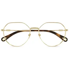 очки в геометричной оправе