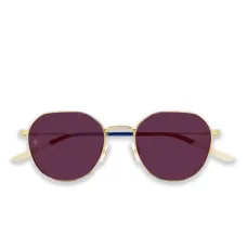 Солнцезащитные очки в круглой оправе