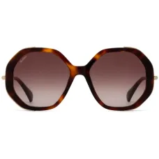 Солнцезащитные очки в массивной оправе